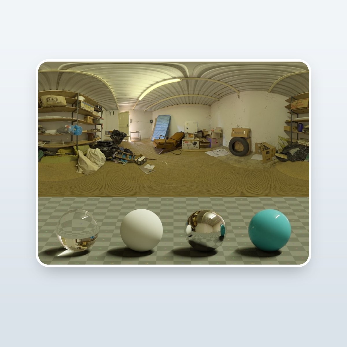 Storeroom HDRI preview