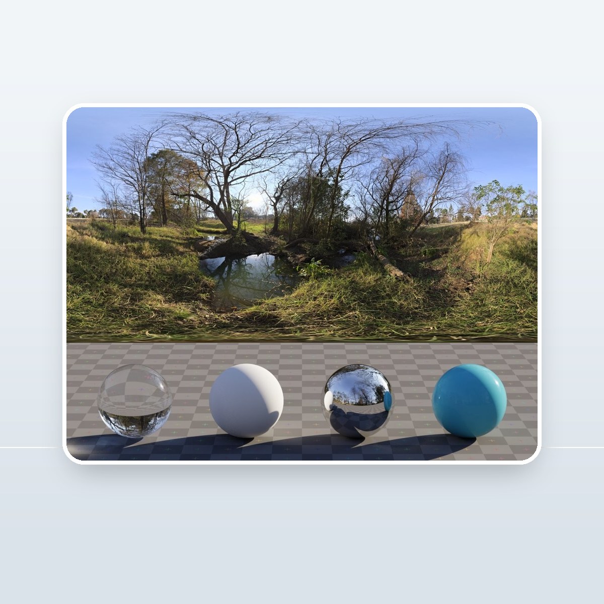 Stream HDRI preview