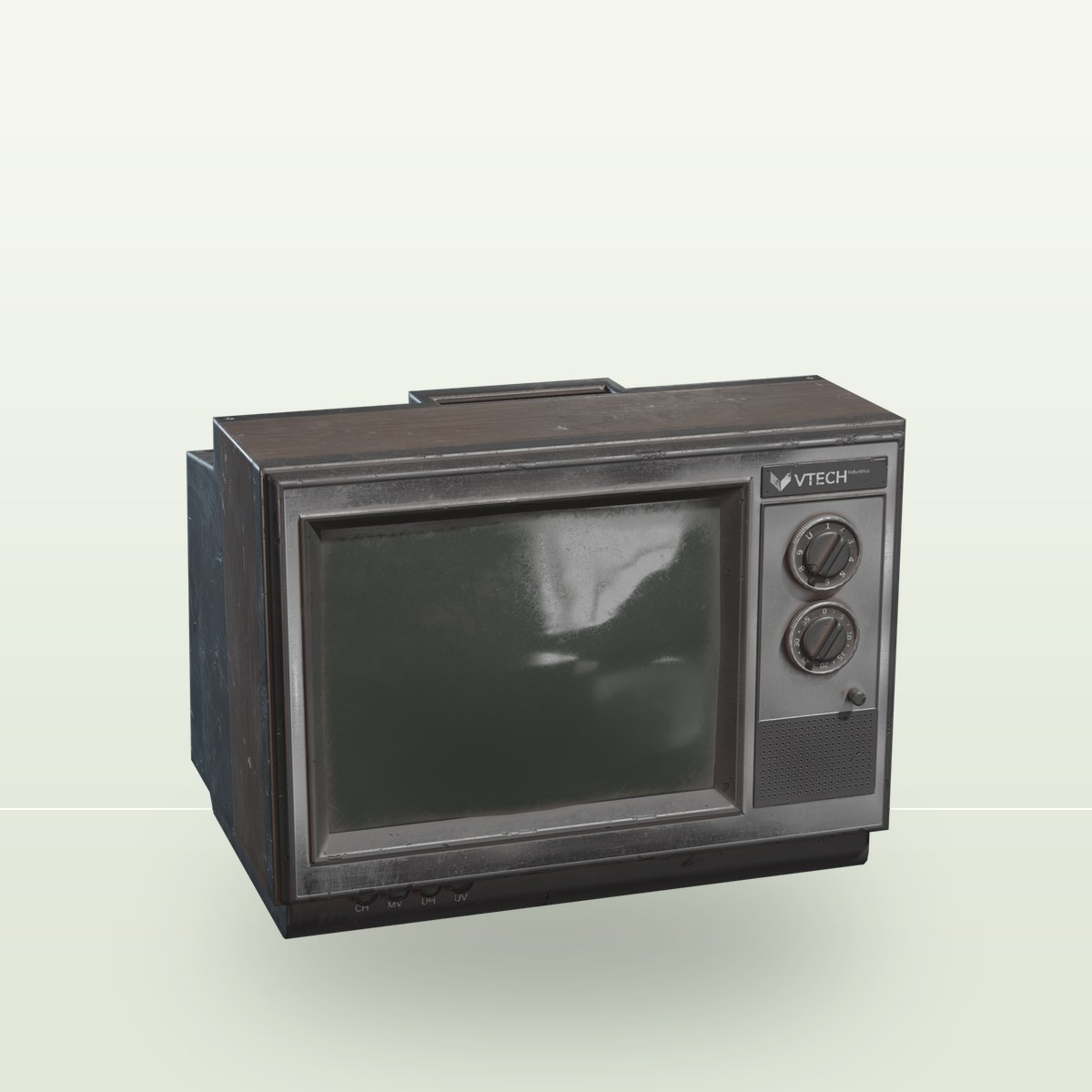 Television 01 3D Model preview