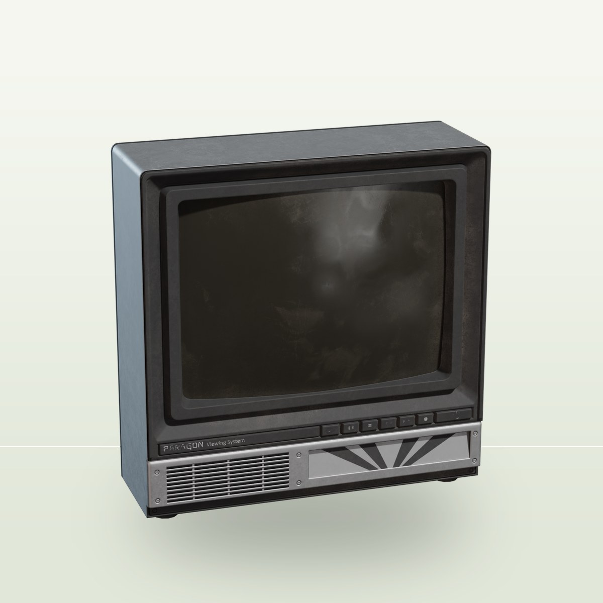 Television 02 3D Model preview