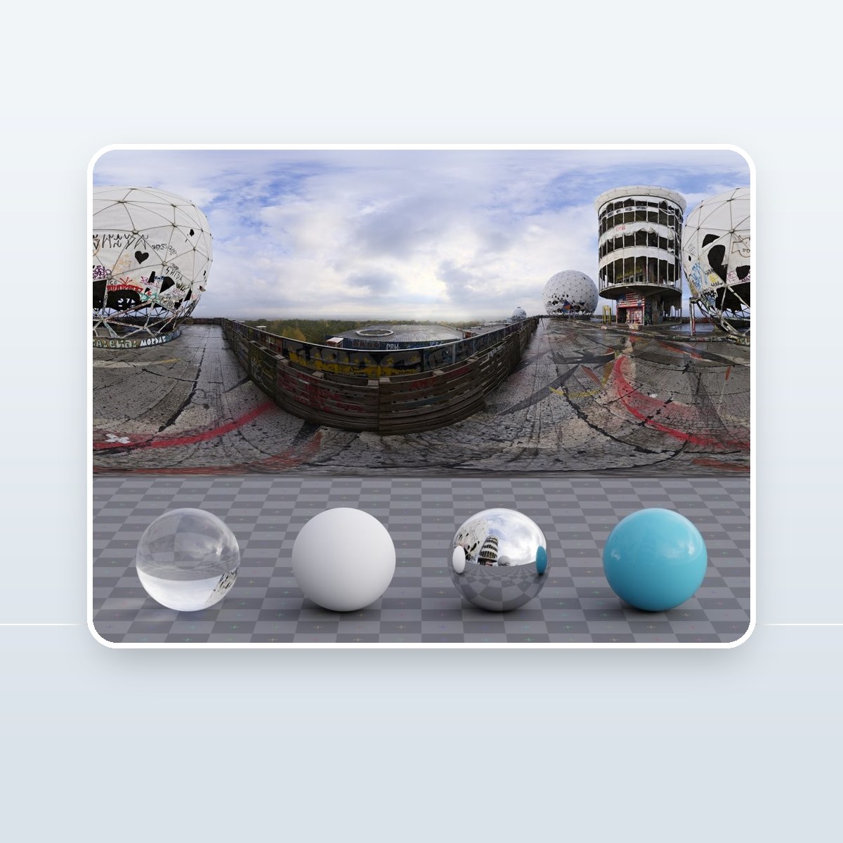Teufelsberg Roof HDRI preview