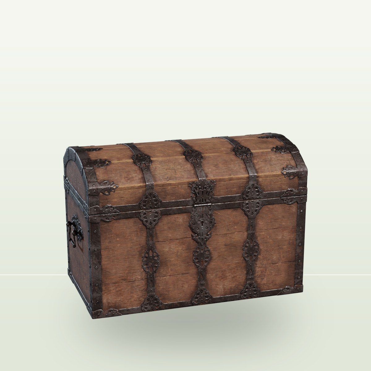 Treasure Chest 3D Model preview
