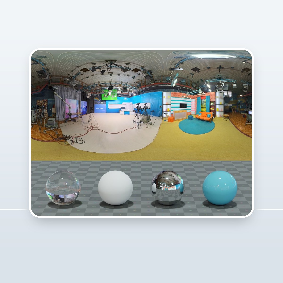 TV Studio HDRI preview