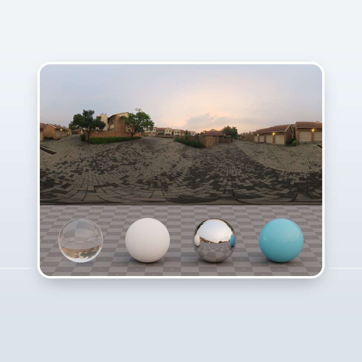 Twilight Sunset HDRI preview
