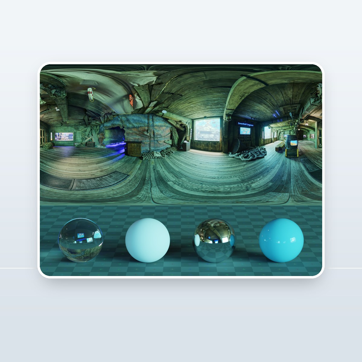 Ushaka Sea World Aquarium HDRI preview