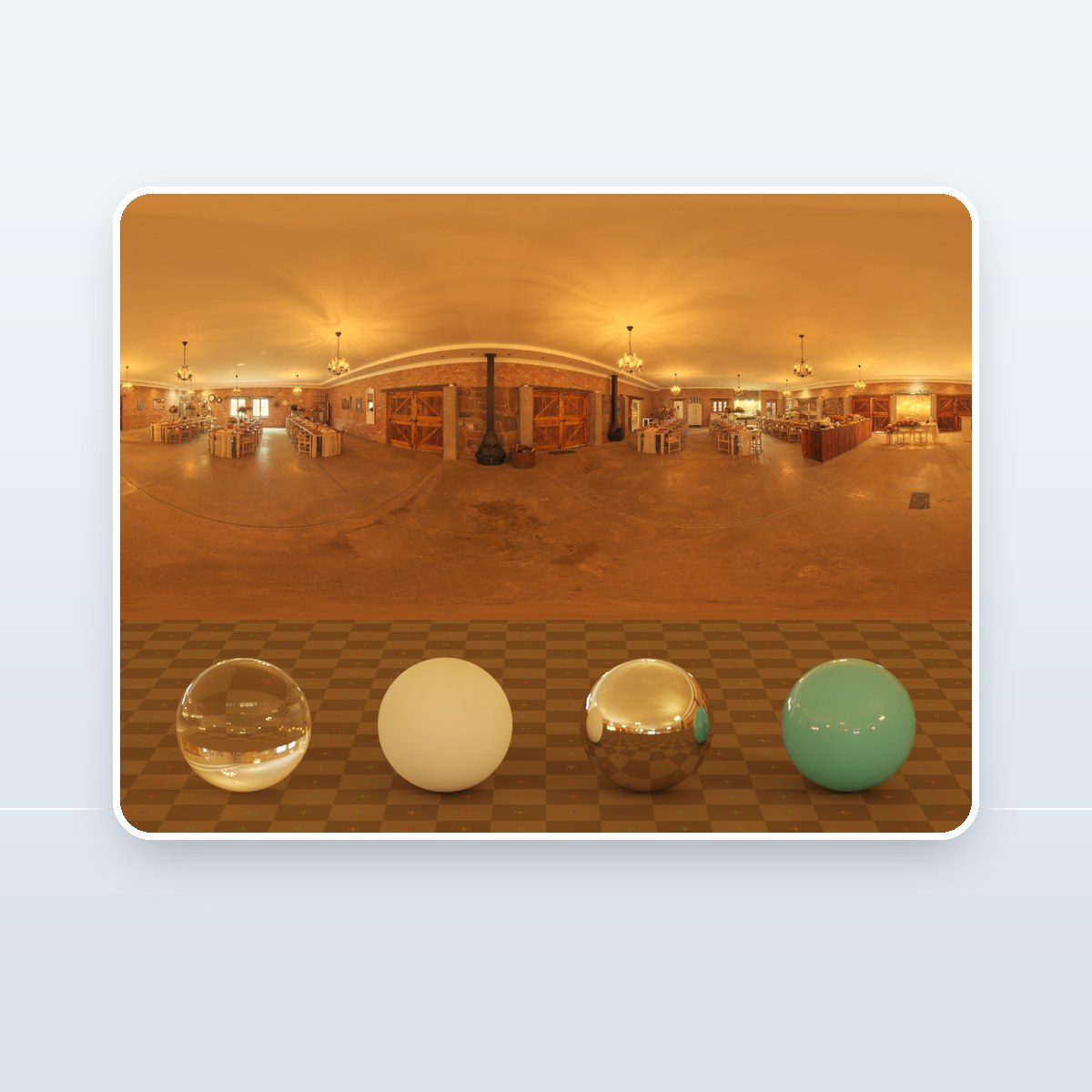 Warm Reception Dinner HDRI preview