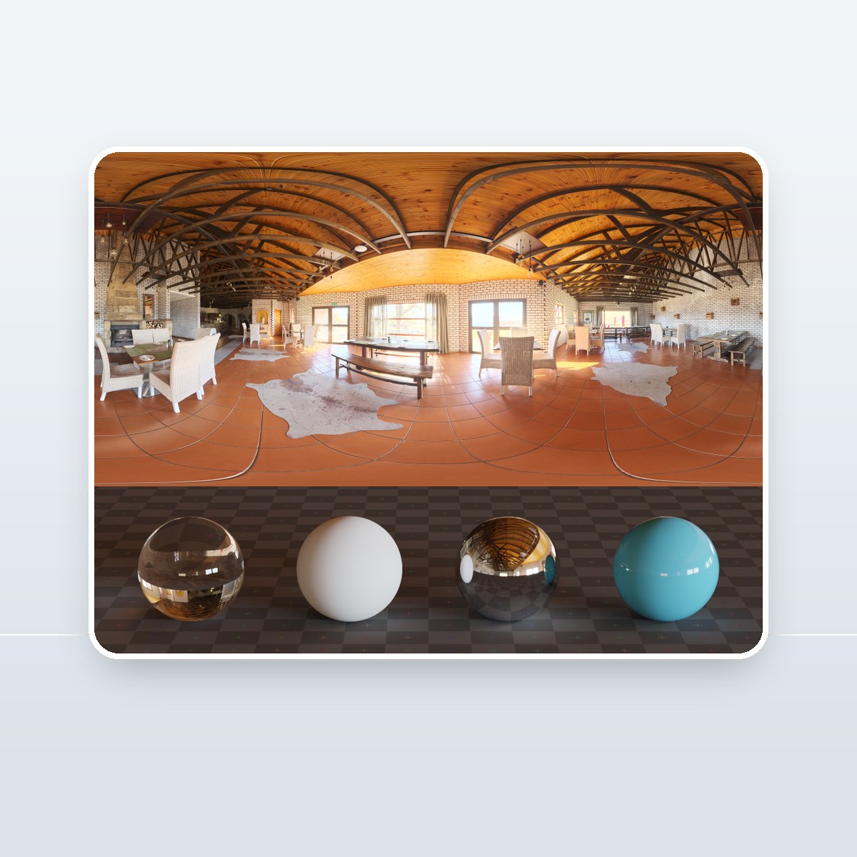 Warm Restaurant HDRI preview