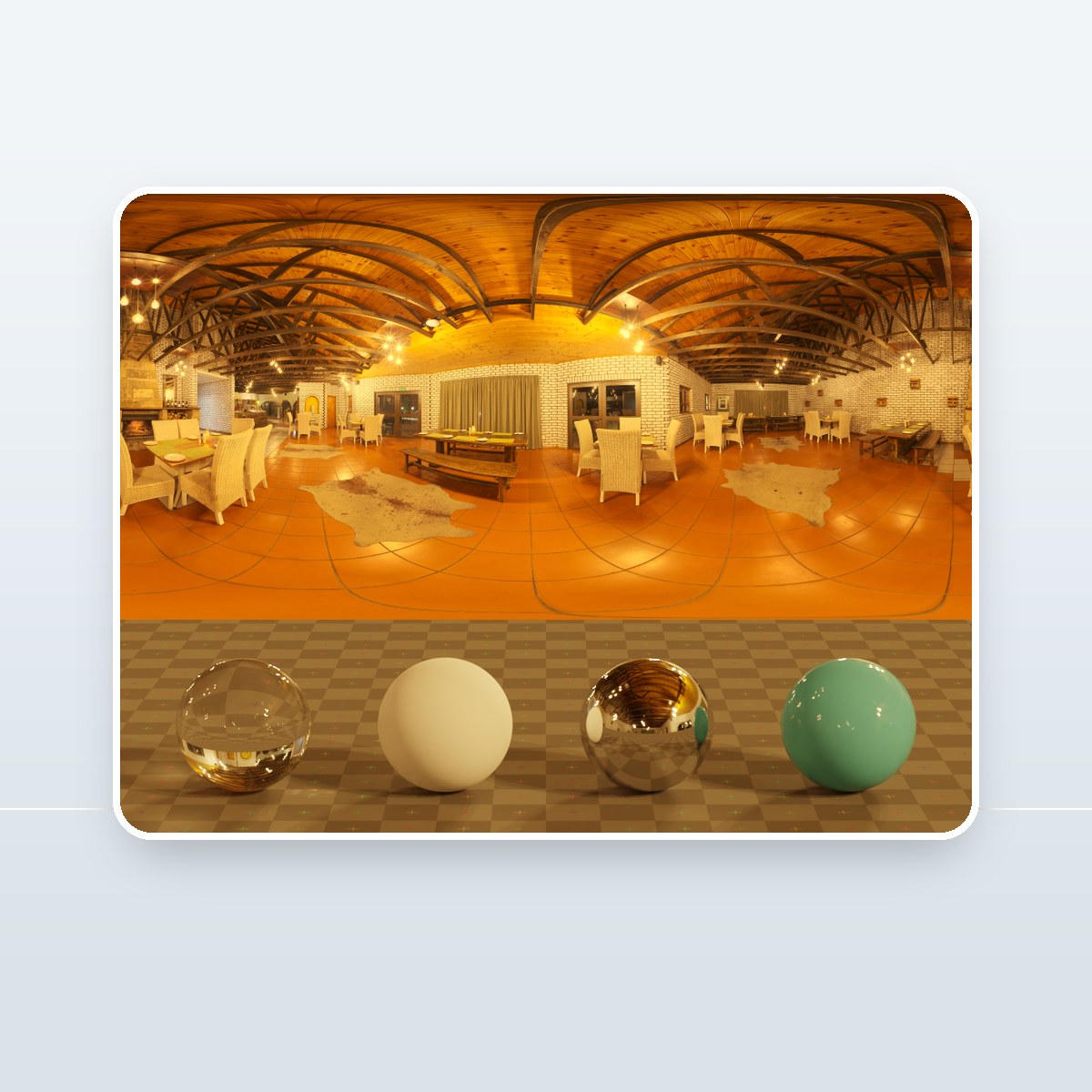 Warm Restaurant Night HDRI preview