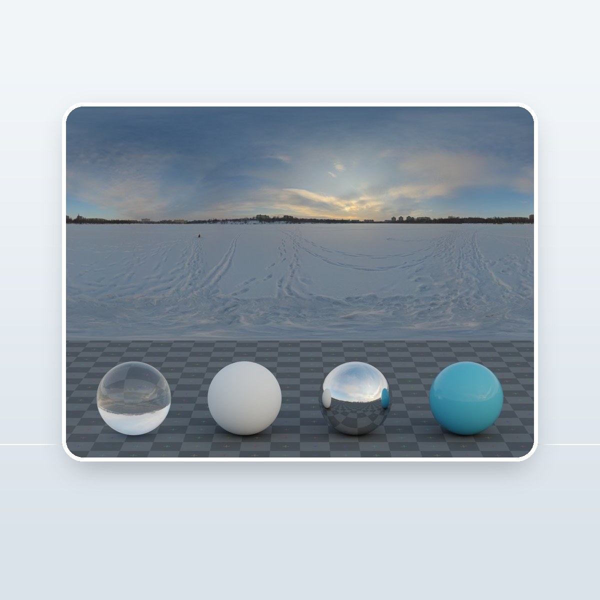 Winter Lake 01 HDRI preview