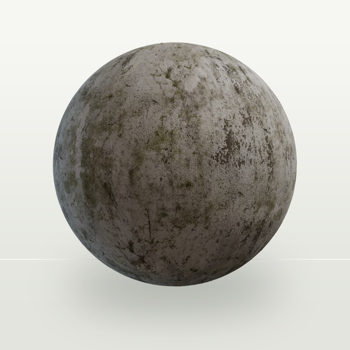Worn Mossy Plasterwall Texture preview